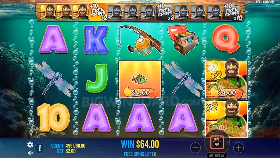 Big Bass Bonanza 1000 in action